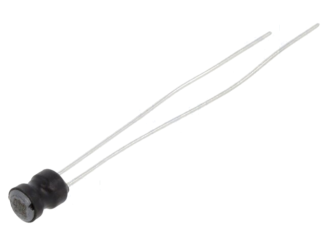 Smoorspoel: draadgewonden; THT; 4,7uH; 1,3A; 90mΩ; ±20%; Ø5x7,5mm Smoorspoel: draadgewonden; THT; 4,7uH; 1,3A; 90mΩ; ±20%; Ø5x7,5mm